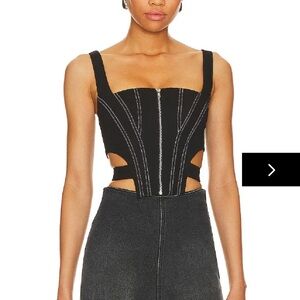 Superdown Draya Corset Top